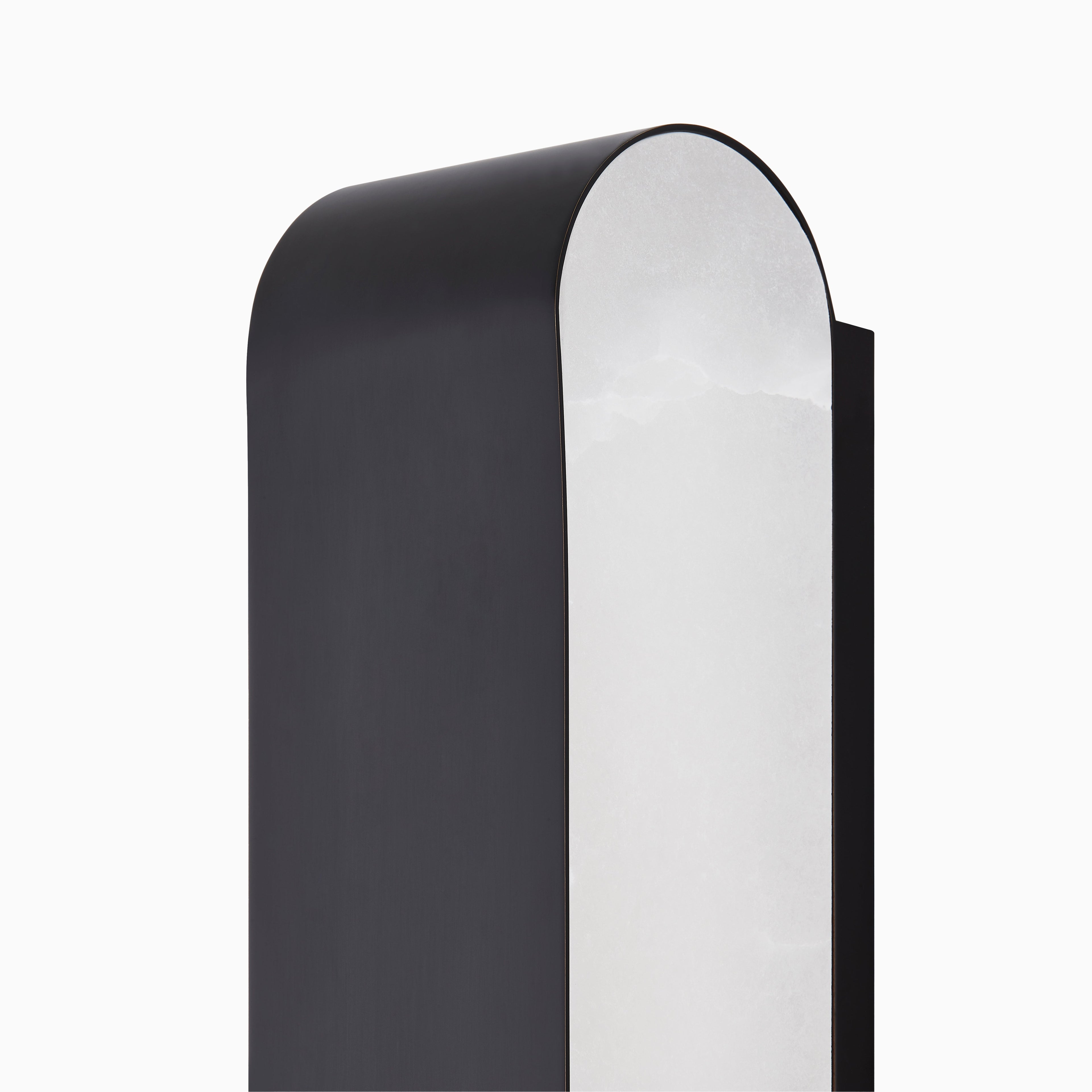 Alara Wall Sconce In Black Brass