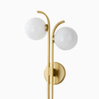 Enola Wall Sconce In Aged Brass