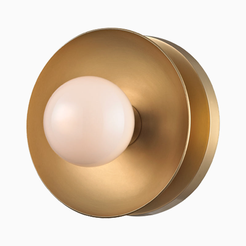 Rue Bath And Vanity Light In Aged Brass