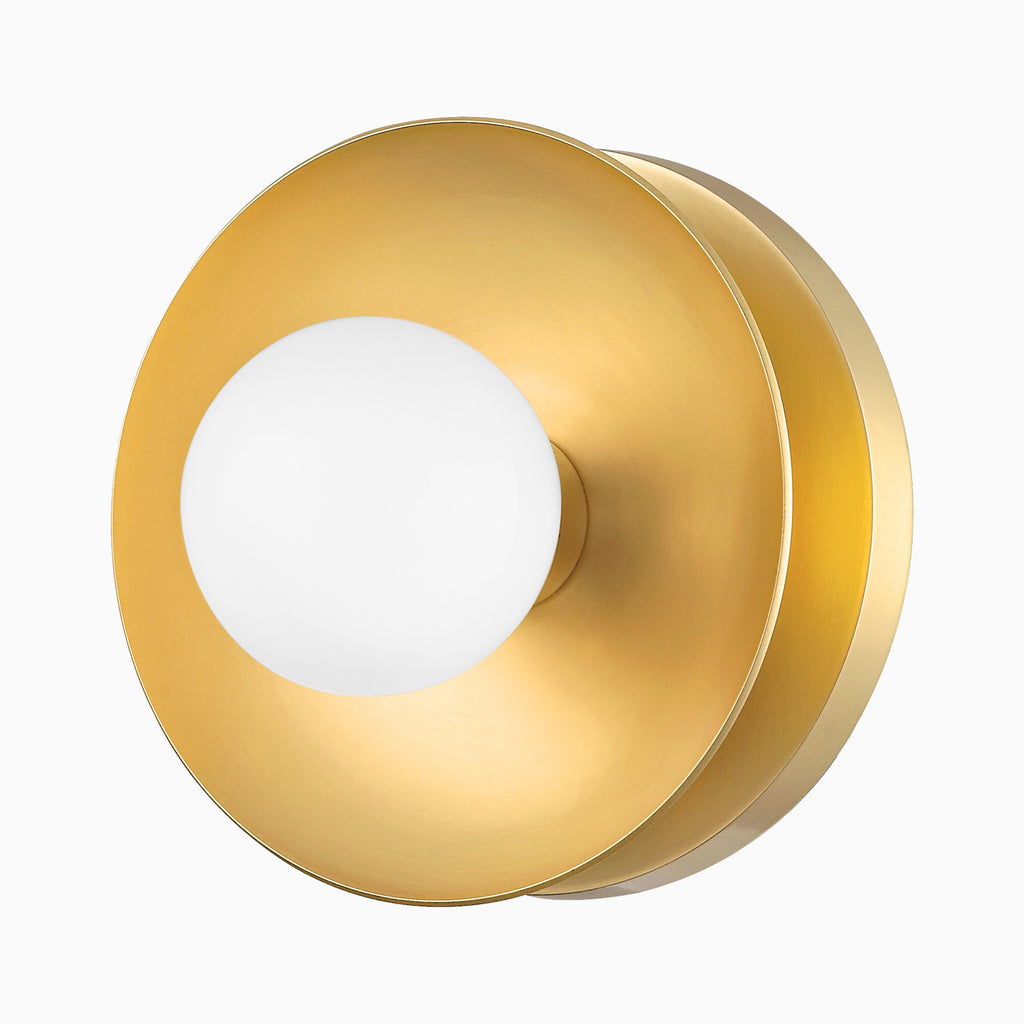 Rue Bath And Vanity Light In Aged Brass