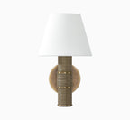 Raya Wall Sconce In Patina Brass