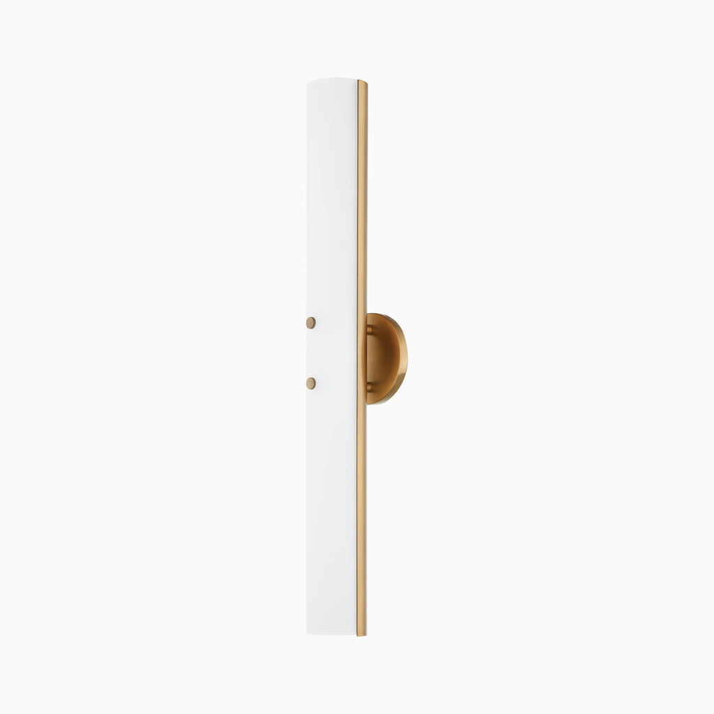 Lyon Wall Sconce In Patina Brass
