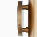 Lyon Wall Sconce In Patina Brass