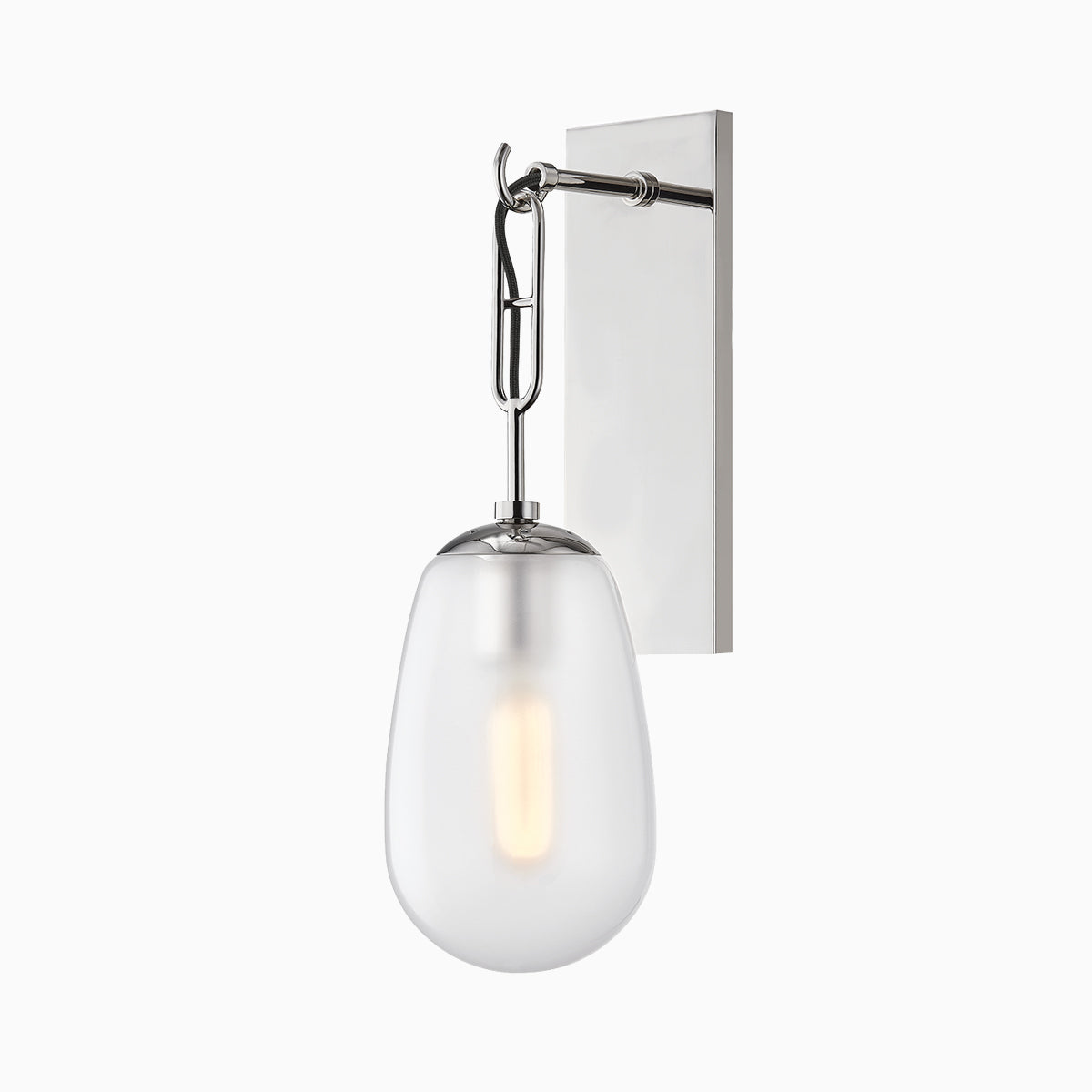 Runa Wall Sconce In Polished Nickel