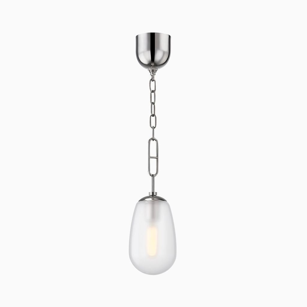 Runa 6 Pendant in Polished Nickel