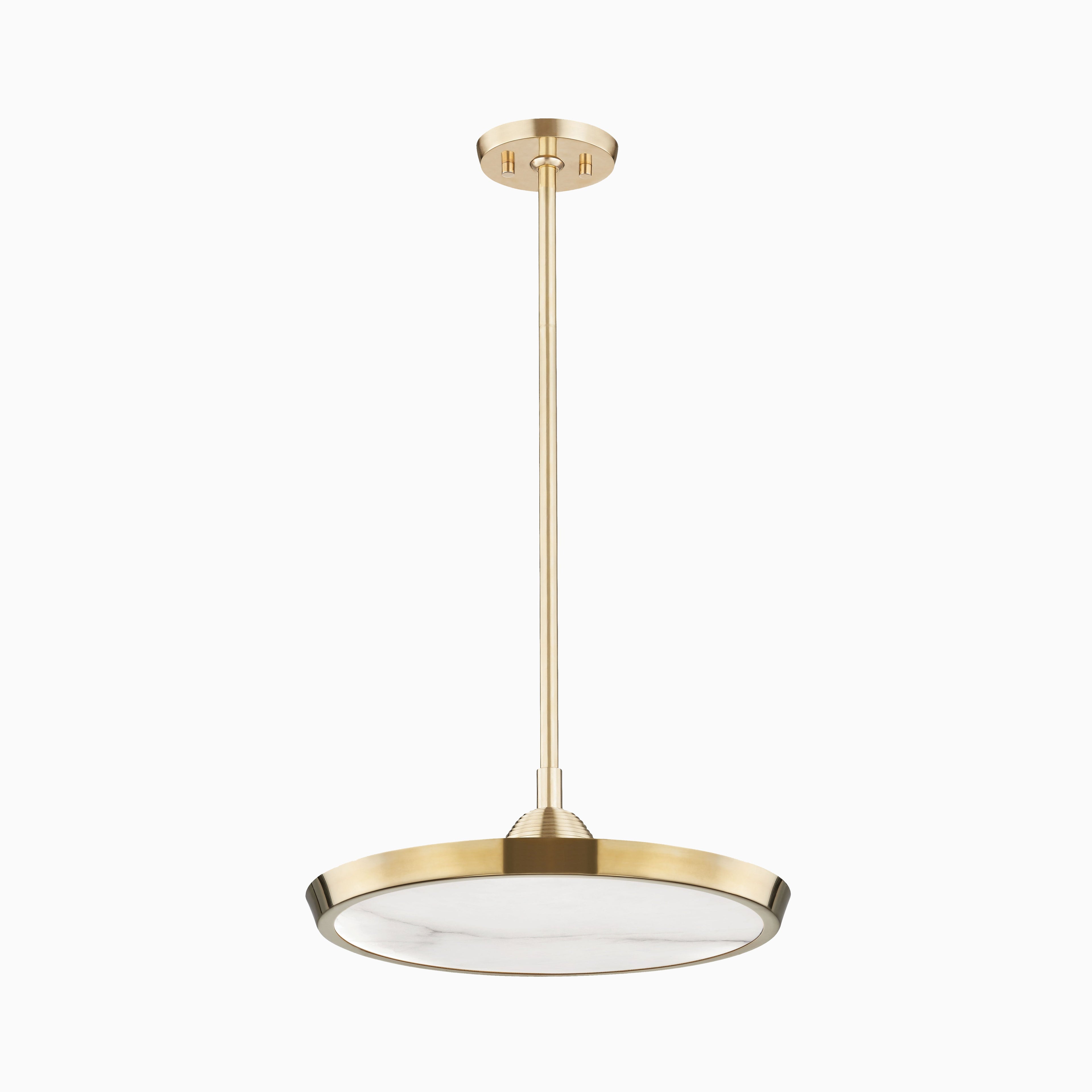 Hurley 15.5 Pendant In Aged Brass