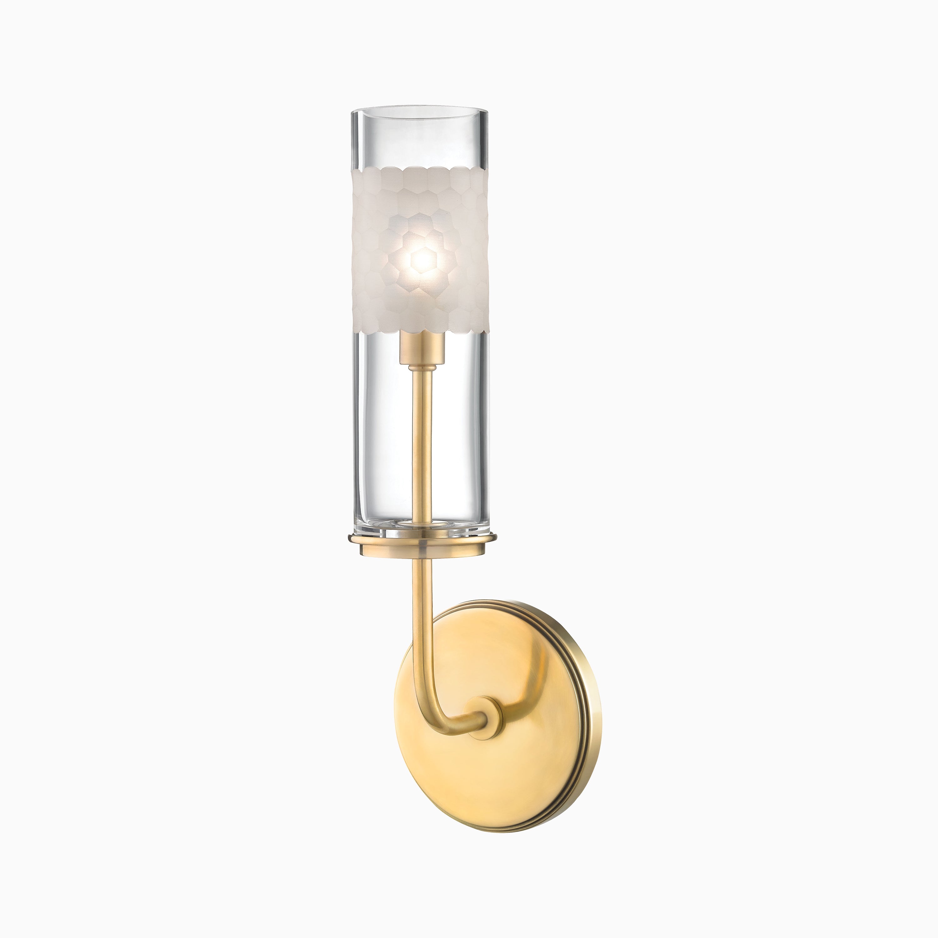 Hera Bath And Vanity Light In Aged Brass