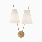 Freeman Wall Sconce In Aged Brass