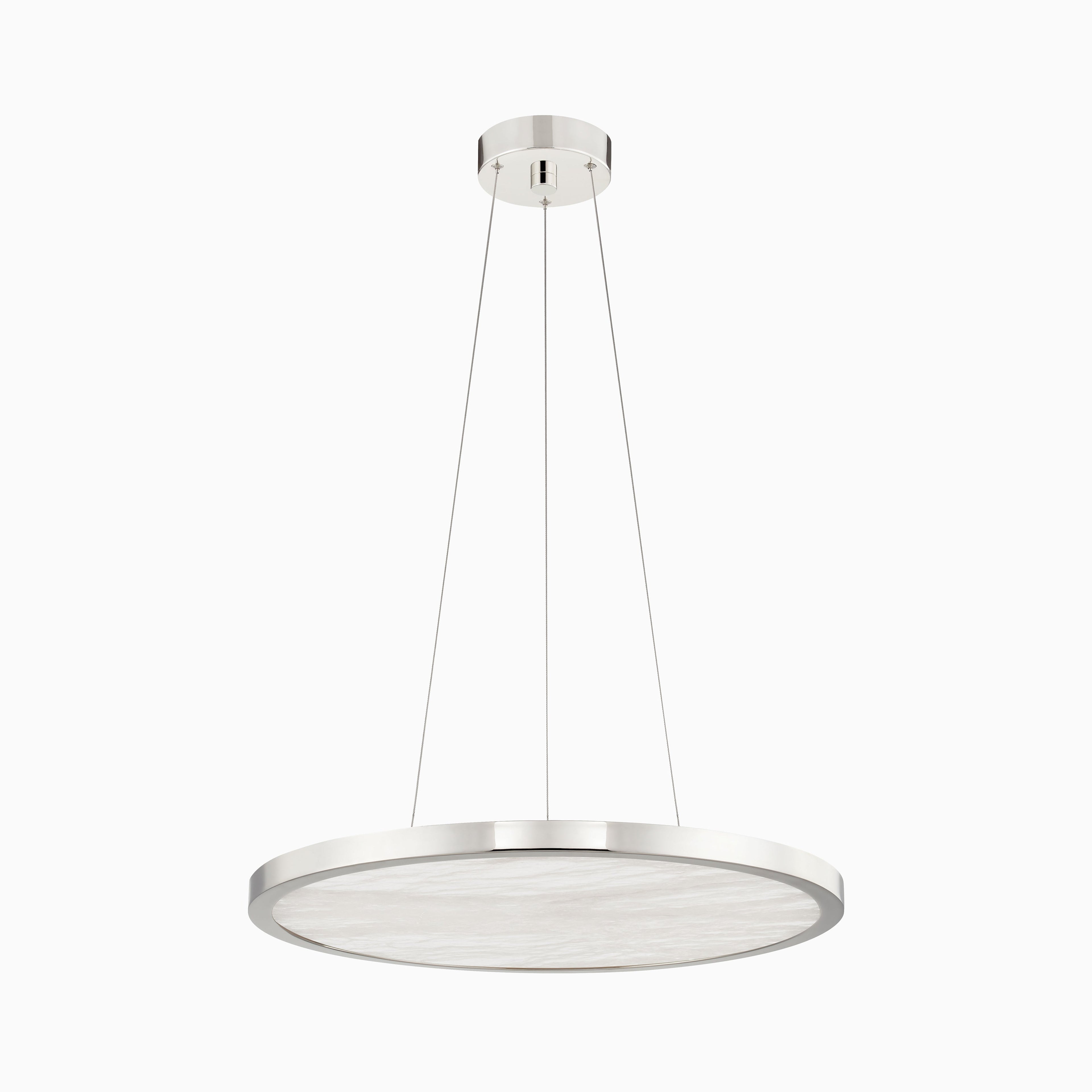 Kennie 24 Chandelier in Polished Nickel