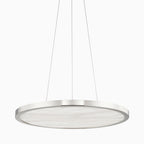 Kennie 24 Chandelier in Polished Nickel
