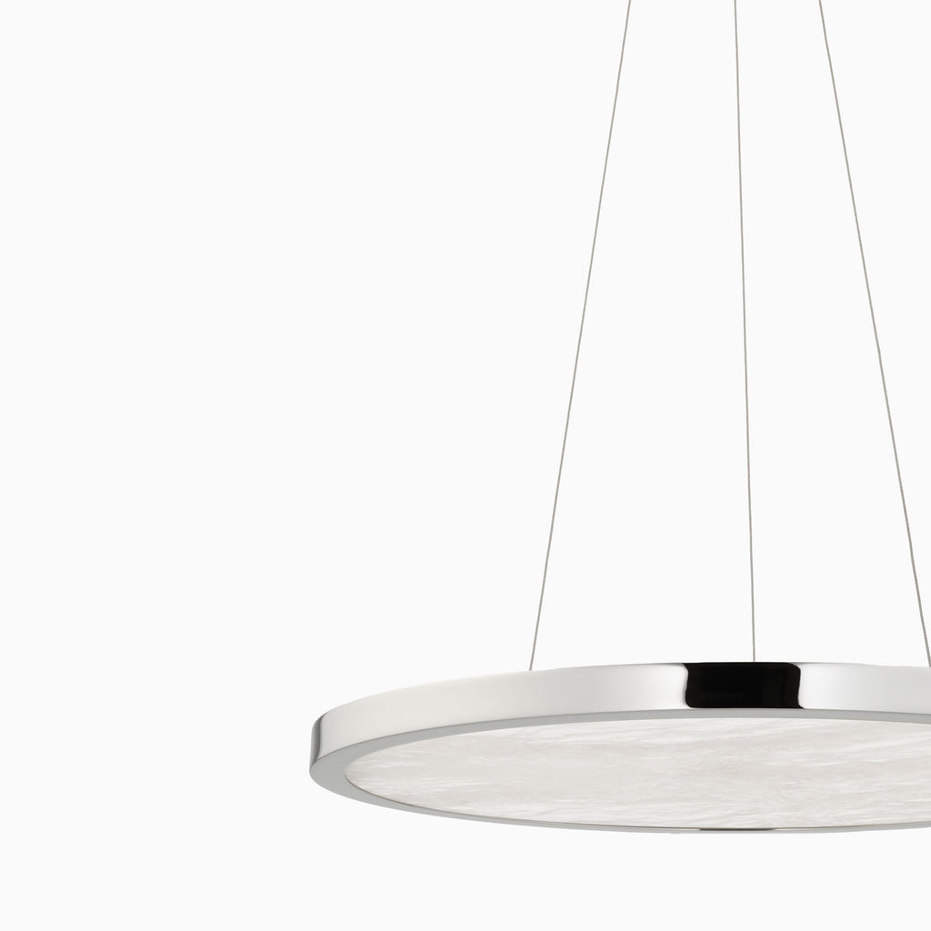 Kennie 24 Chandelier in Polished Nickel