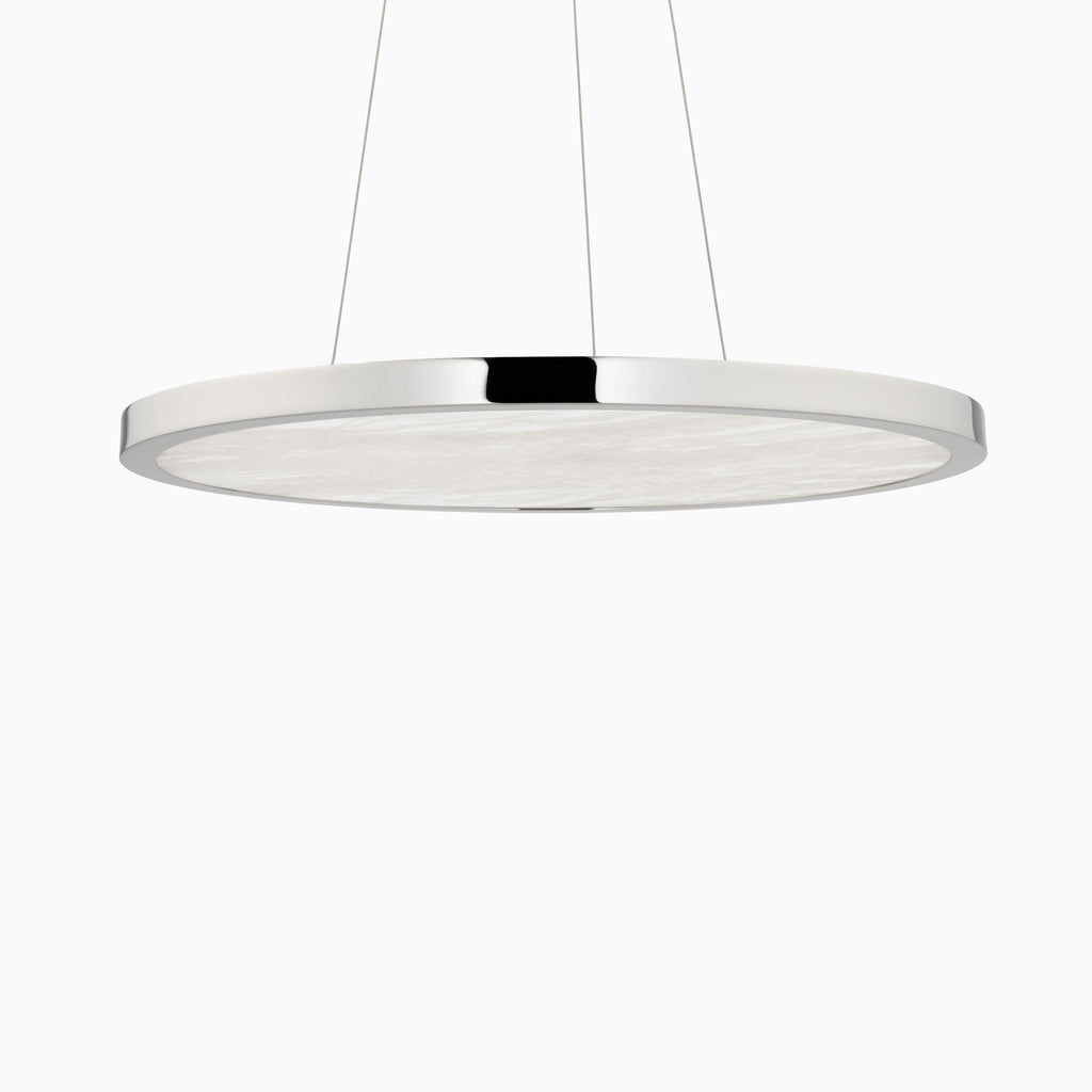 Kennie 24 Chandelier in Polished Nickel