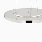 Kennie 24 Chandelier in Polished Nickel