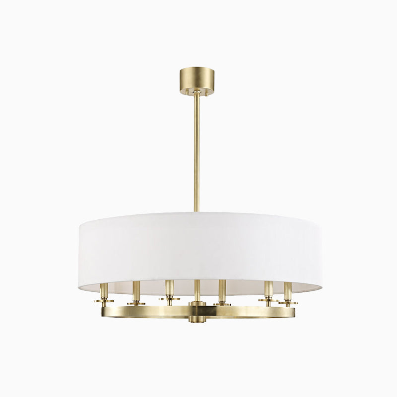 Reece Chandelier In Aged Brass