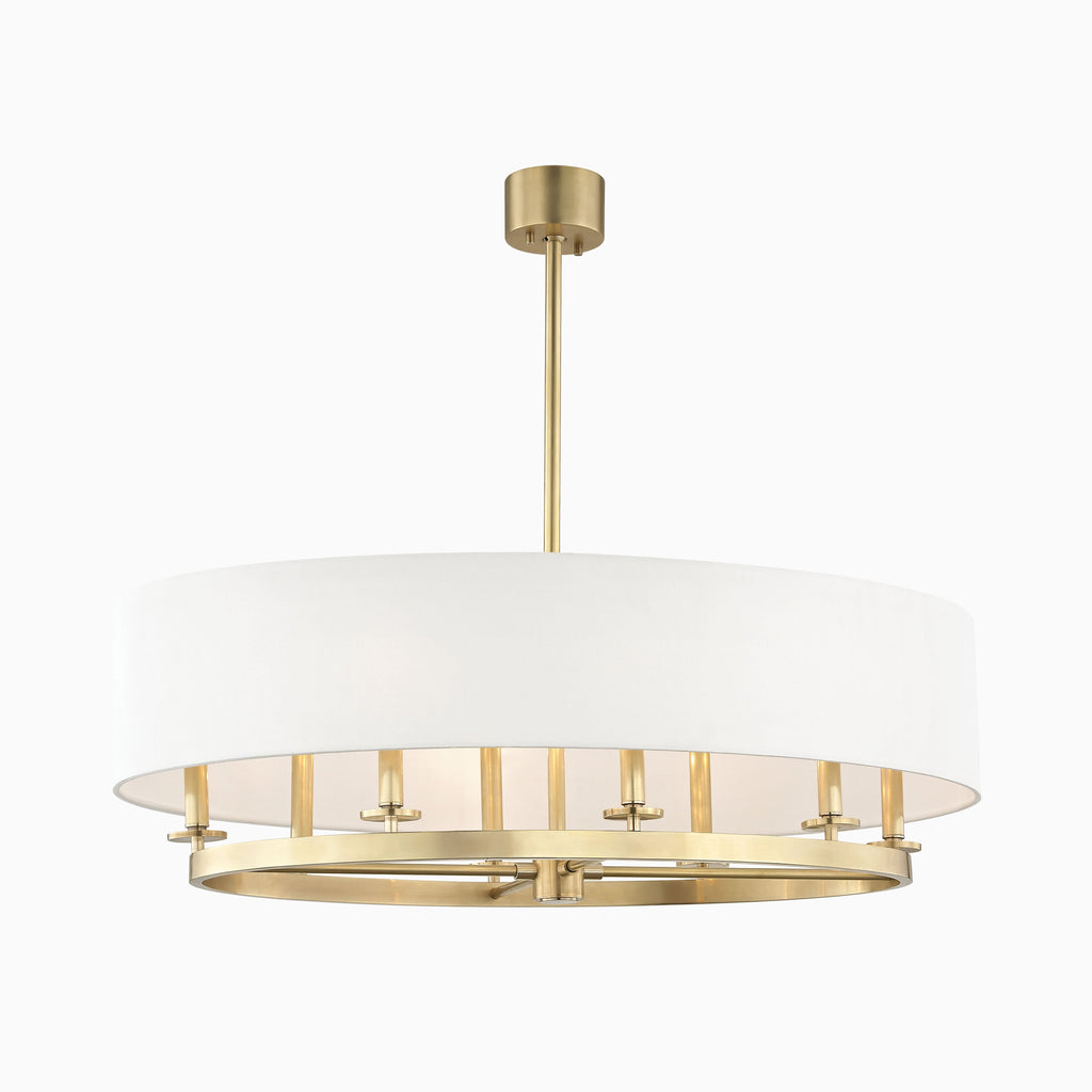 Reece Linear Lighting In Aged Brass
