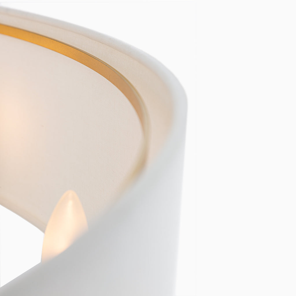 Reece Linear Lighting In Aged Brass