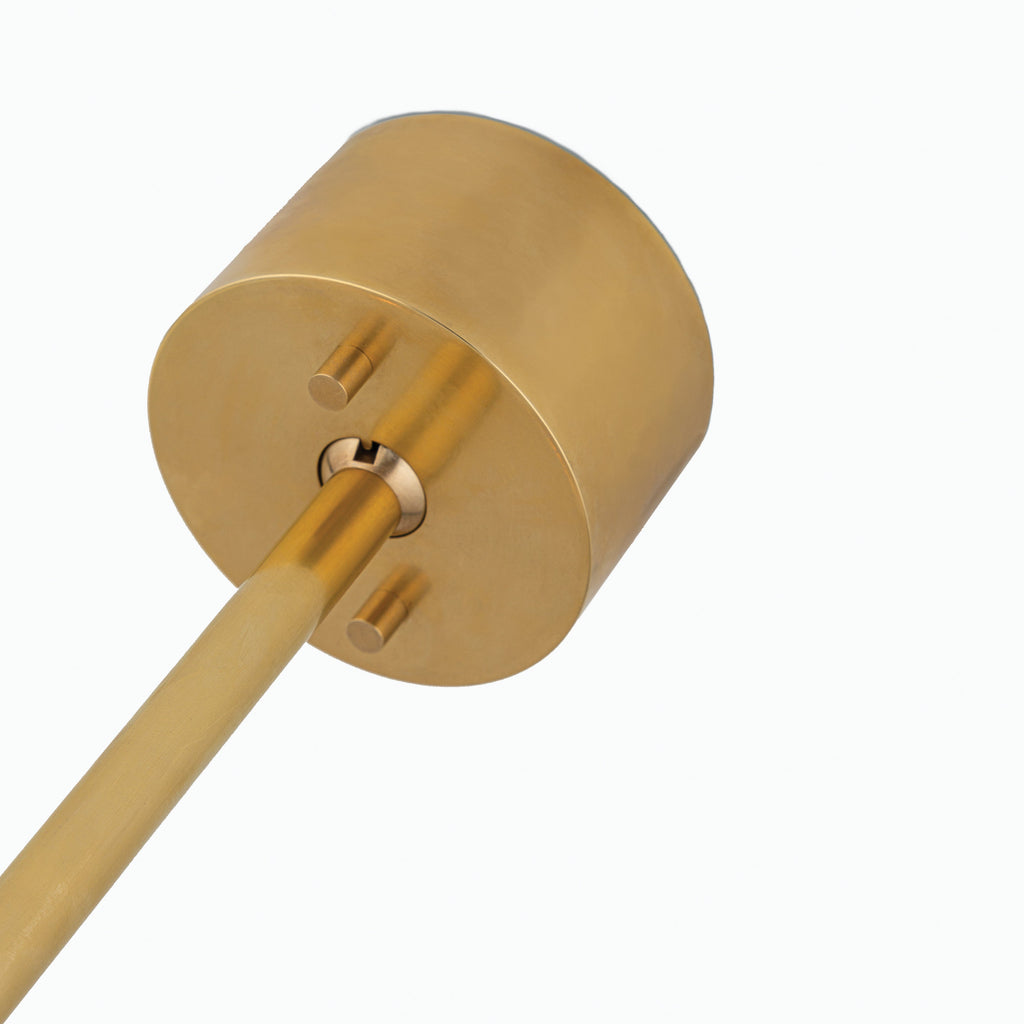 Reece Linear Lighting In Aged Brass