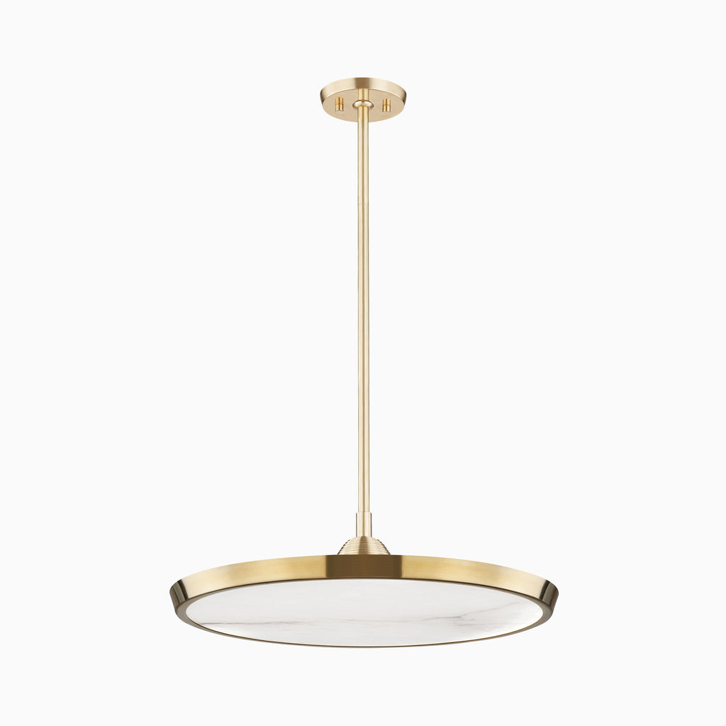 Hurley 20.25 Pendant In Aged Brass