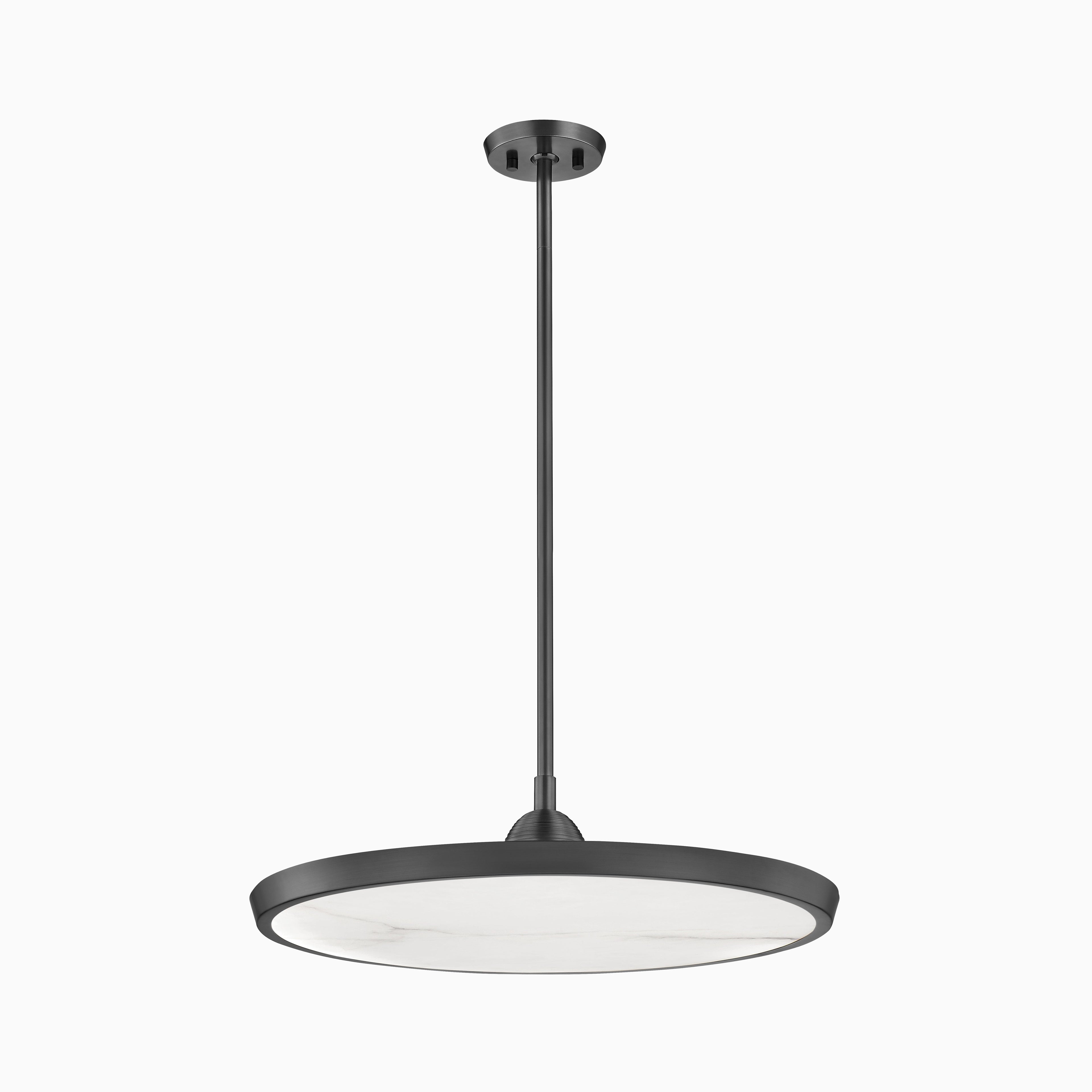 Hurley 20.25 Pendant in Old Bronze