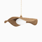 Brie Chandelier in Vintage Gold Leaf