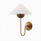 Leilani Wall Sconce in Patina Brass