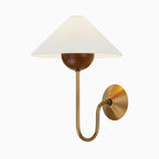 Leilani Wall Sconce in Patina Brass
