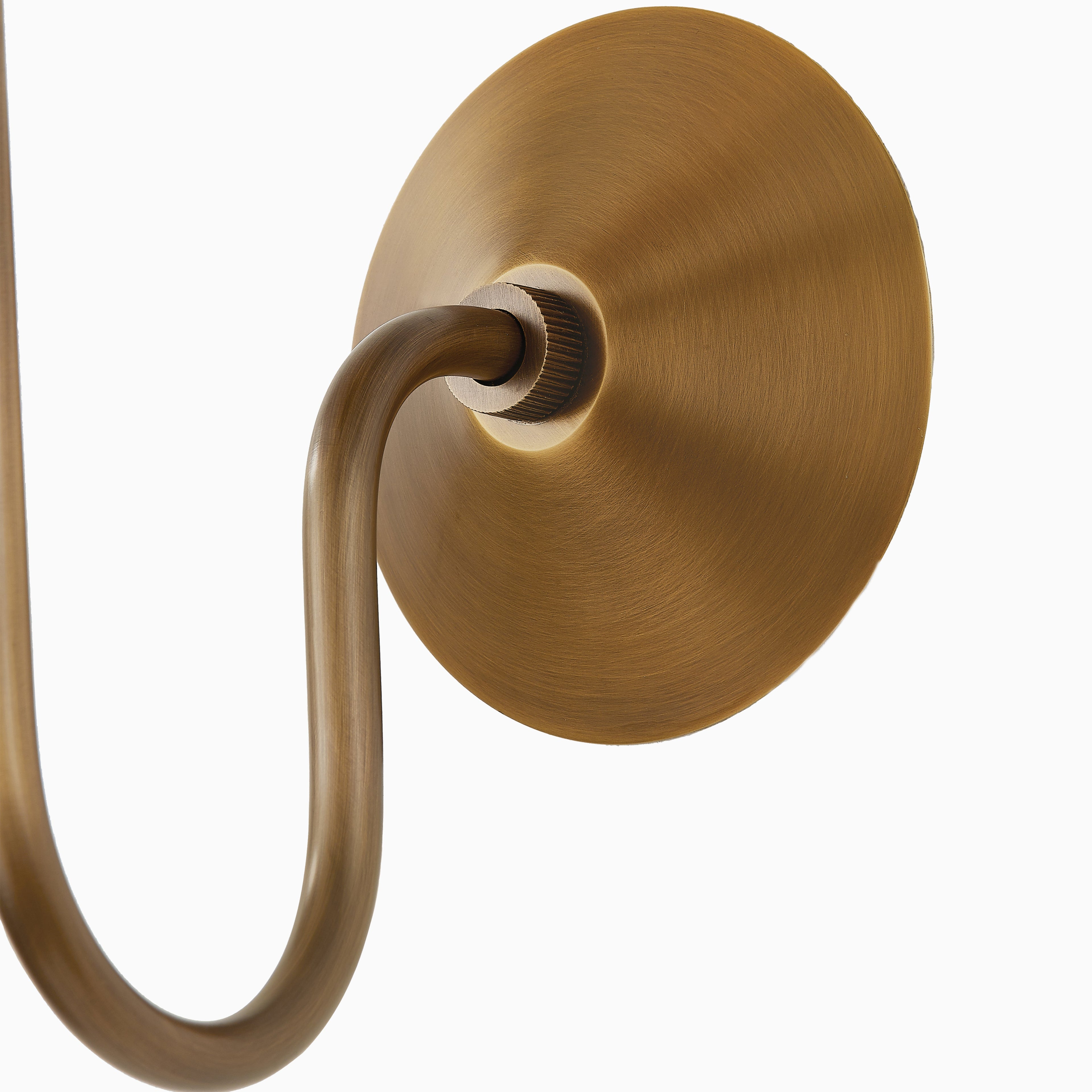 Leilani Wall Sconce in Patina Brass