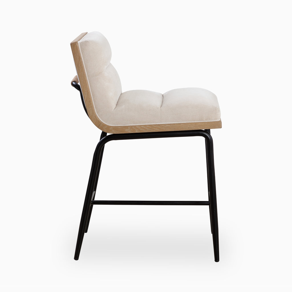 Georgia Counter Stool in White