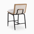 Georgia Counter Stool in White