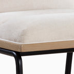 Georgia Counter Stool in White