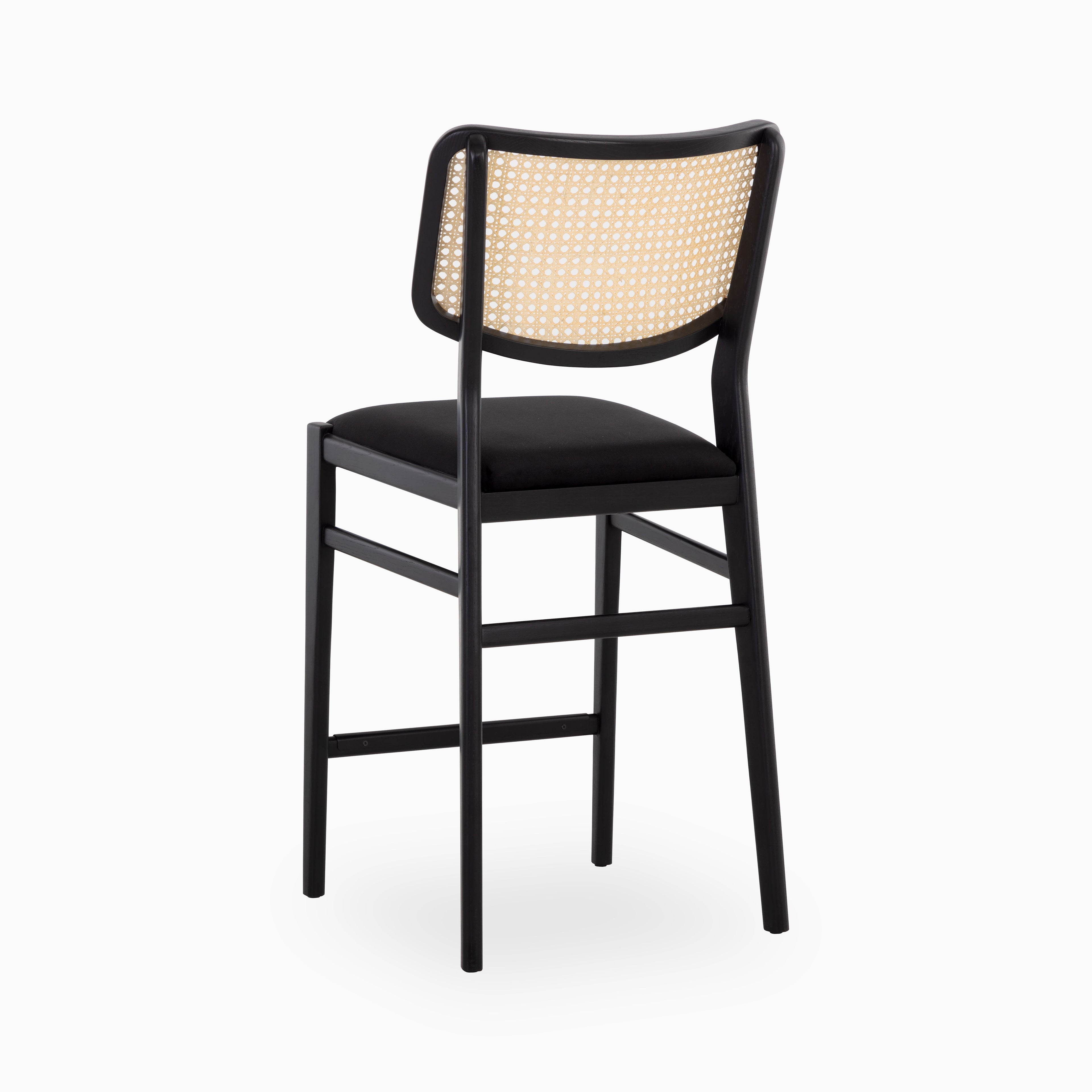 Vivian Counter Stool in Black