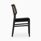 Vivian Dining Chair in Black