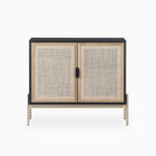 Small Aria Sideboard in Black and Gold