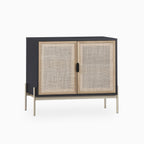Small Aria Sideboard in Black and Gold