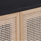 Small Aria Sideboard in Black and Gold