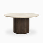 Leonardo 59 Dining Table in Brown