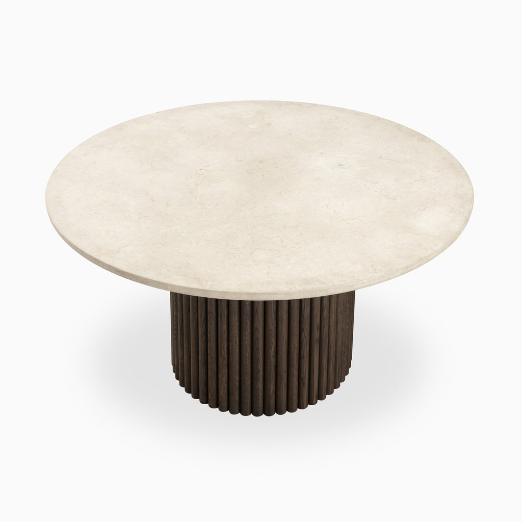 Leonardo 59 Dining Table in Brown