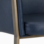 Gideon Dining Chair in Blue