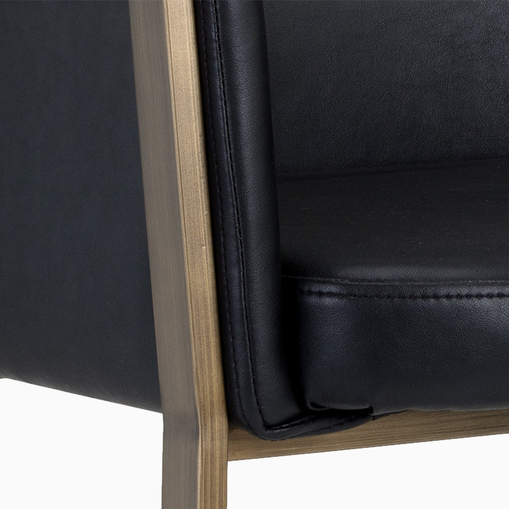 Gideon Dining Chair in Black