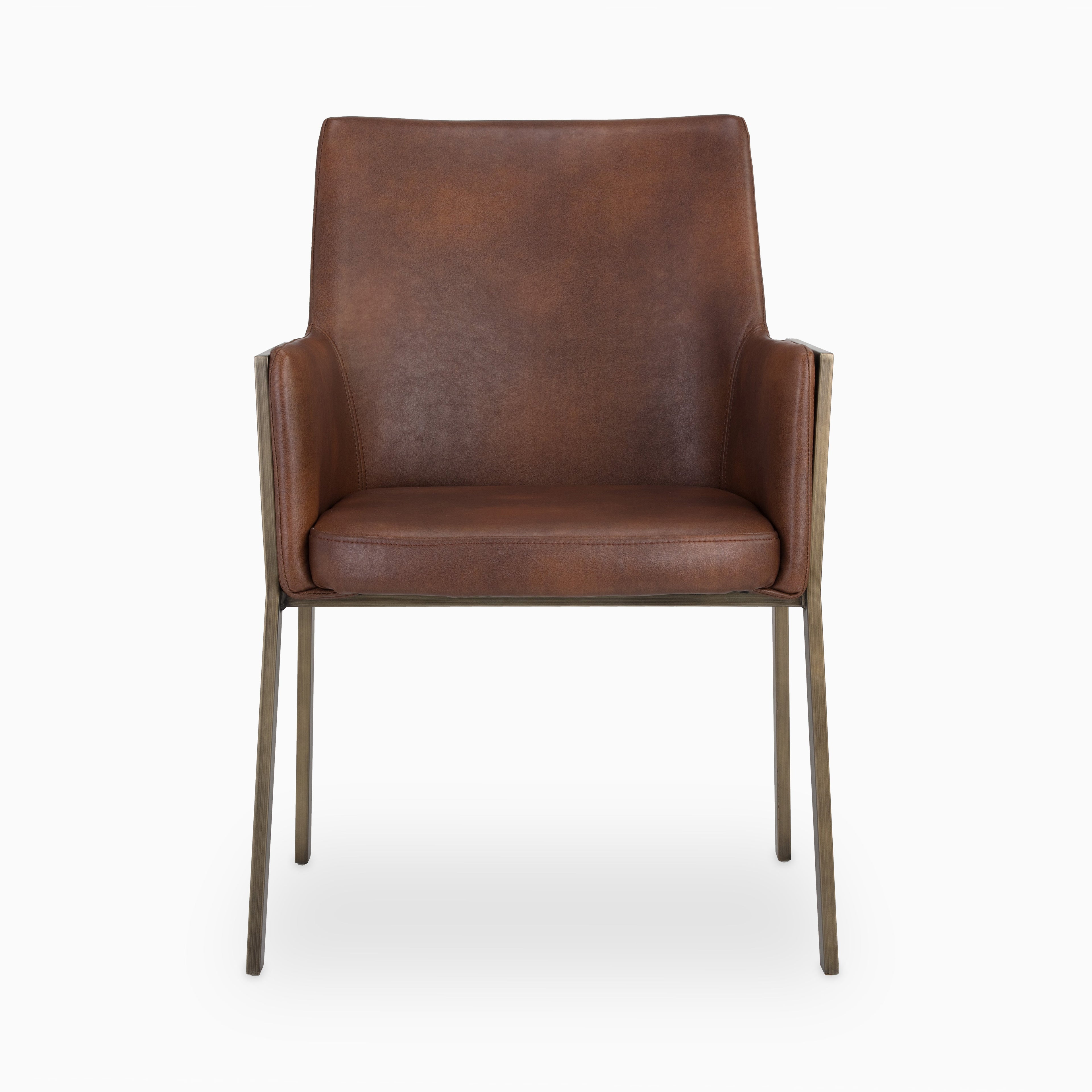 Gideon Dining Chair in Brown