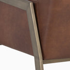 Gideon Dining Chair in Brown