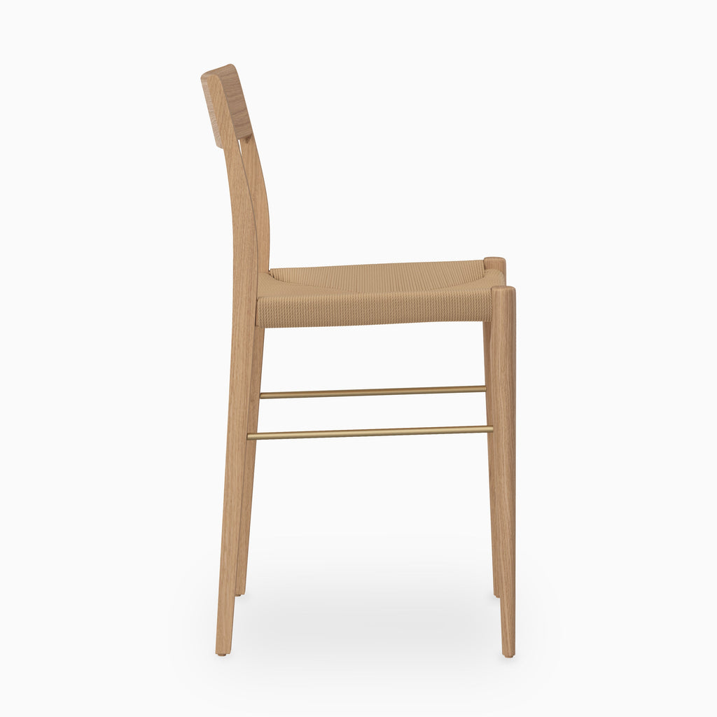 Genevieve Counter Stool in Light Oak
