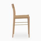 Genevieve Counter Stool in Light Oak