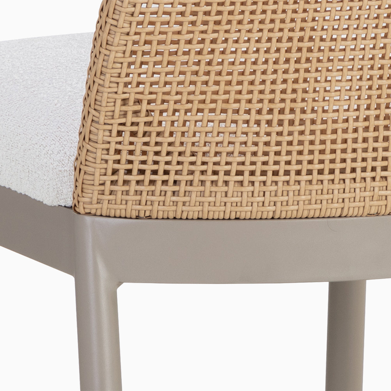 Darcy Outdoor Counter Stool in Cream