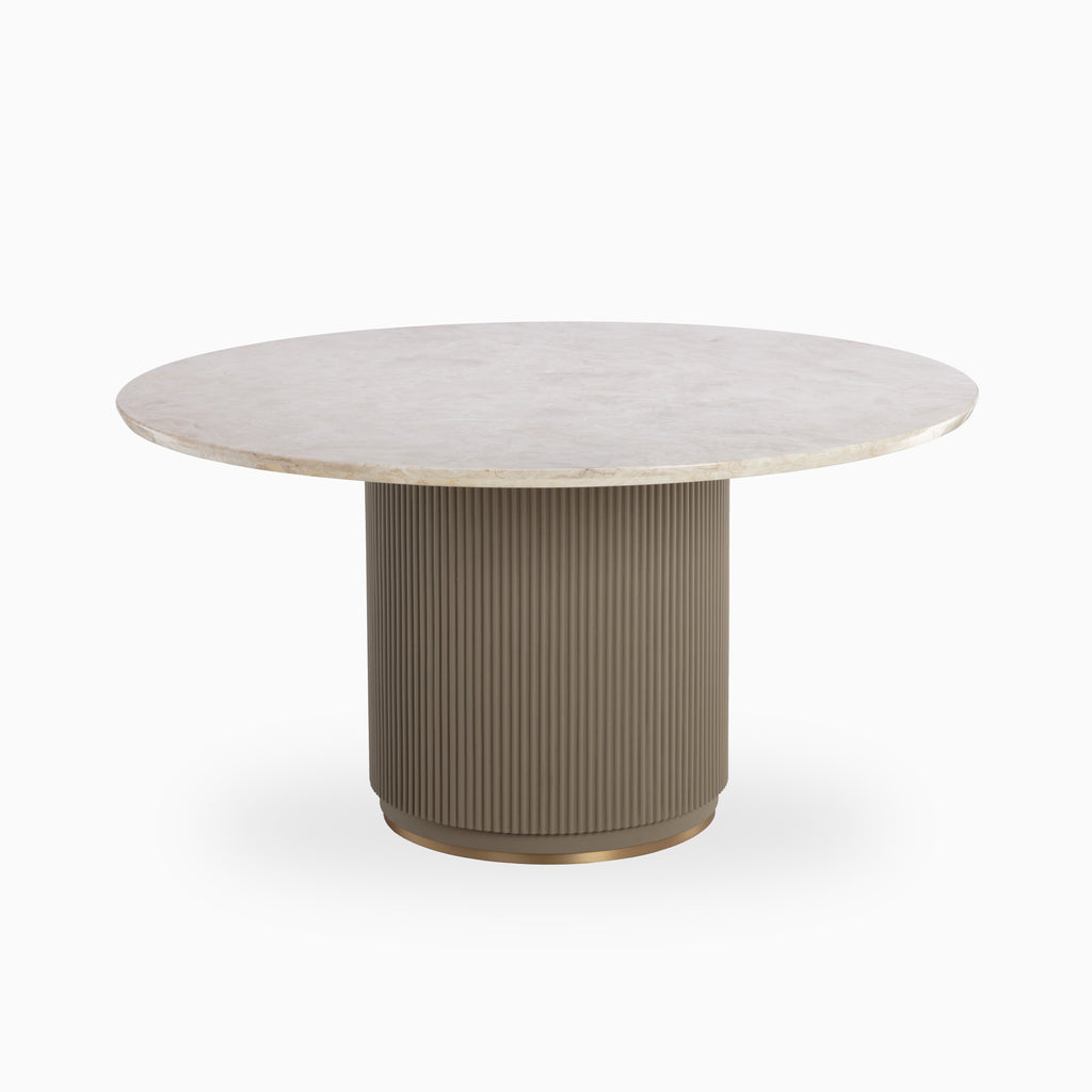 Anastasia 59 Dining Table in Taupe
