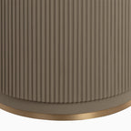 Anastasia 59 Dining Table in Taupe