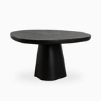 Selena 55 Outdoor Dining Table in Black