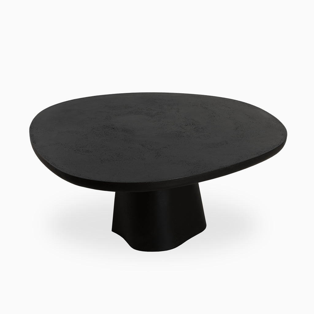 Selena 55 Outdoor Dining Table in Black