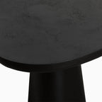 Selena 55 Outdoor Dining Table in Black