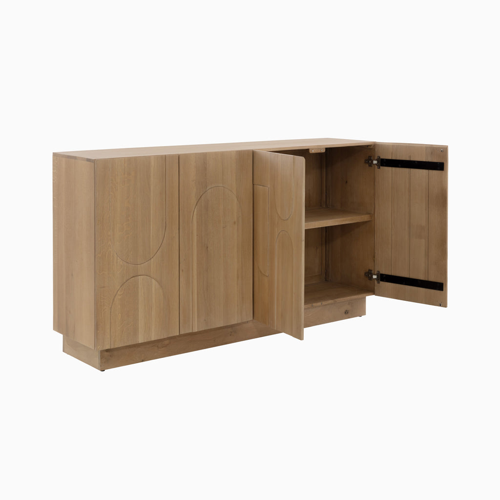 Brooke Sideboard in Rustic Oak